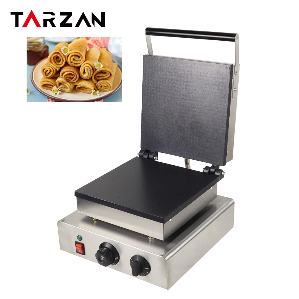 Factory Wholesale Commercial Pancake Machine Electric maquina de panqueques Non-stick Snack Machines For Small Businesses