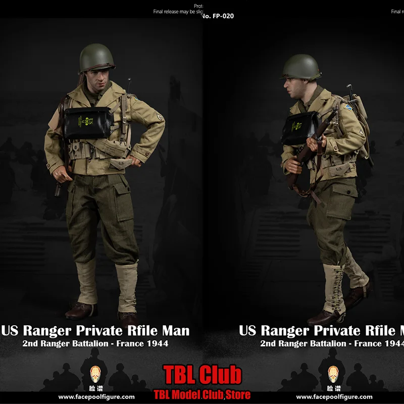 

1/6 Scale Real Battlefield Film Ranger Infantry Gunner 12-inch Full Set Action Figure In Stock FP020 Collectible Model Doll Toys