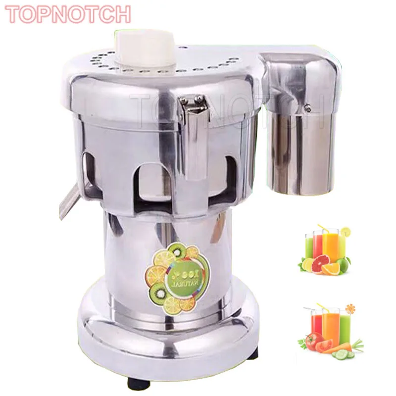 Commercial Juicer Electric Juice Extractor Aluminum Body Stainless Steel Blades Bowl Factory Directly Sale