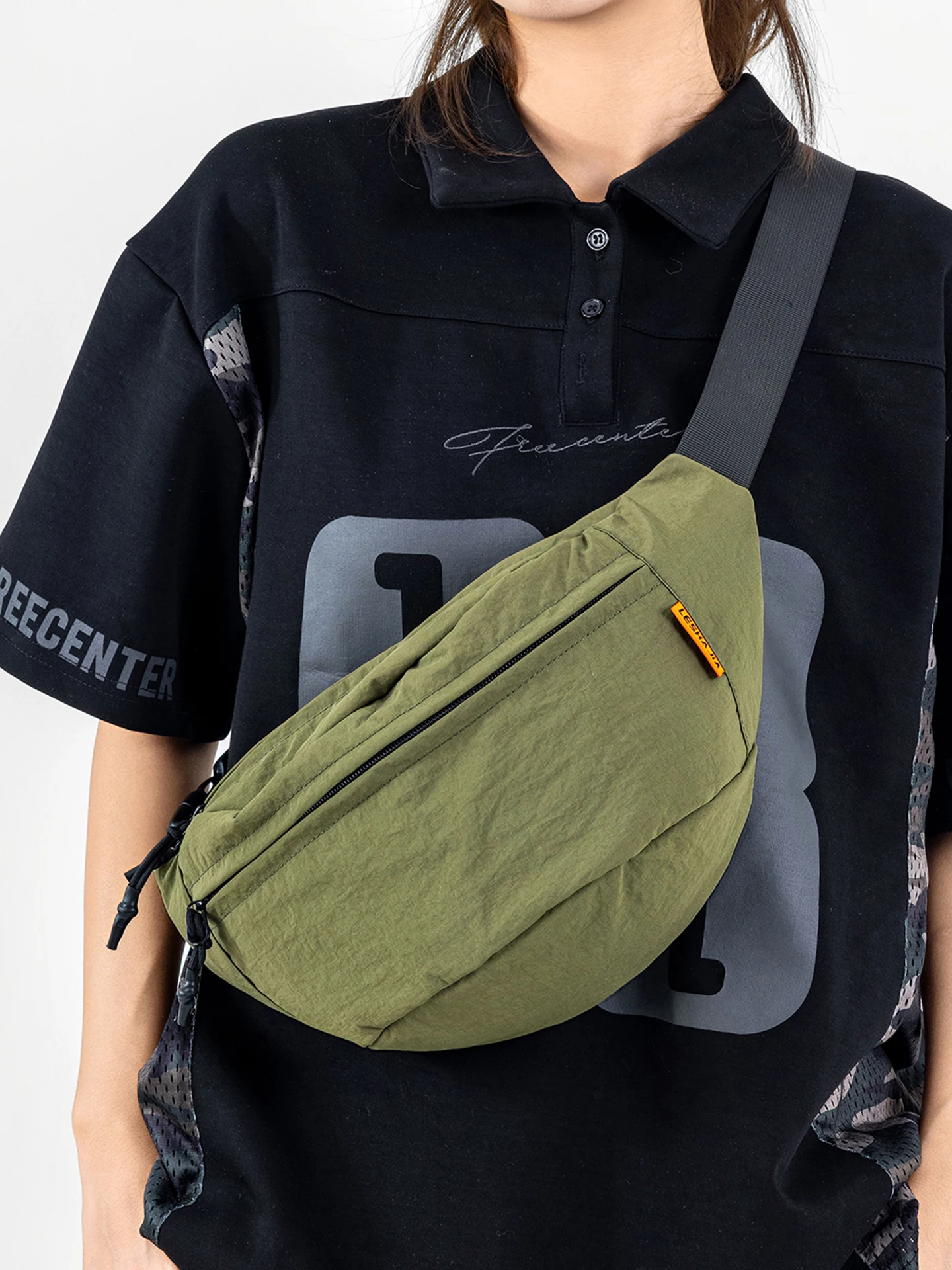 

Спортивная нейлоновая сумка через плечо унисекс, поясная сумка для бега, простой повседневный стиль для мужчин и женщин, сумка для пар, модный бренд, бесплатная доставка