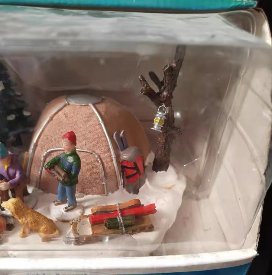 Resin figure mental psychological sand table game box court therapy  tent