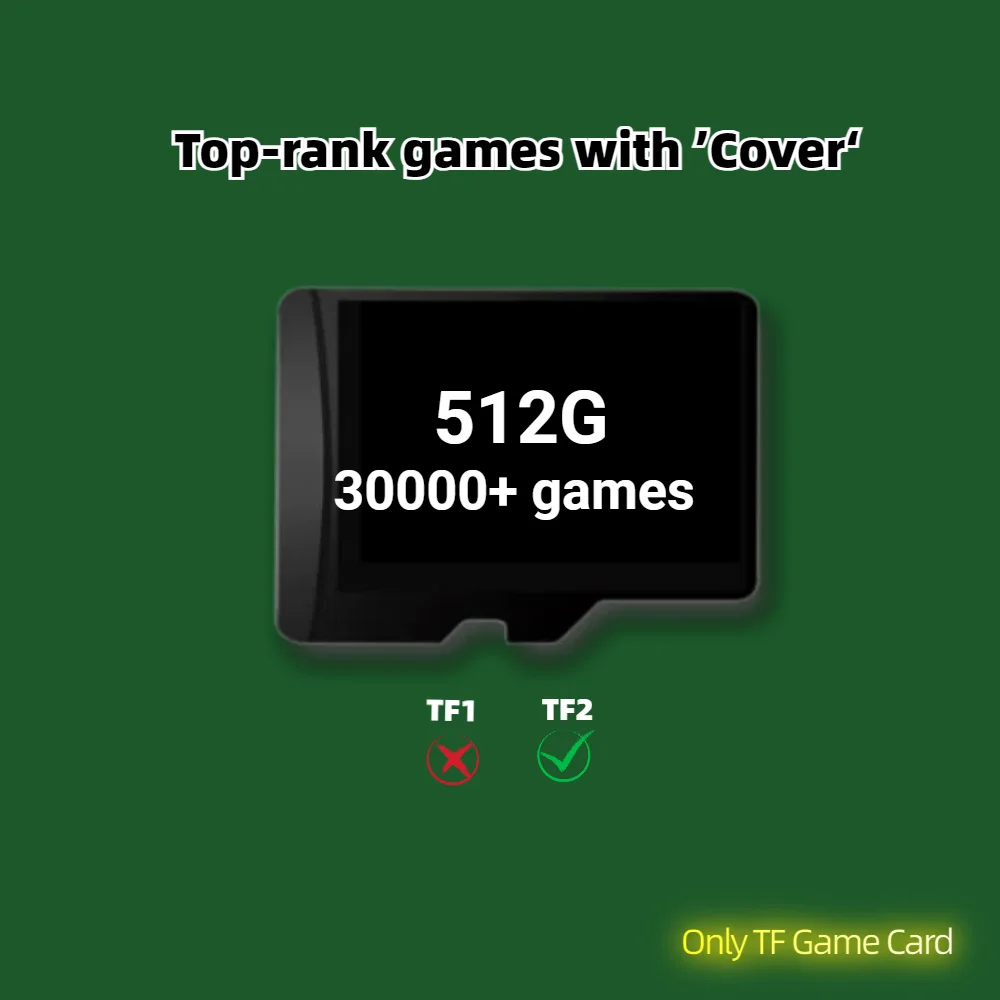 Game TF Card For Anbernic RG40XX V RG40XXV Plug&play Pre-install