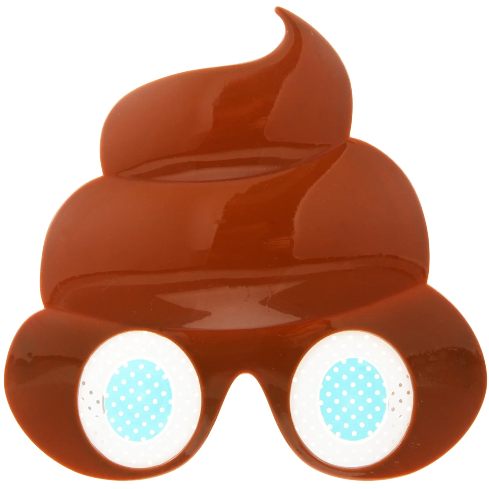 Creative Poop Glasses Unique Sunglasses Fun Women Cool for Teens Kids Hat 90s PC Funny Miss Ornaments