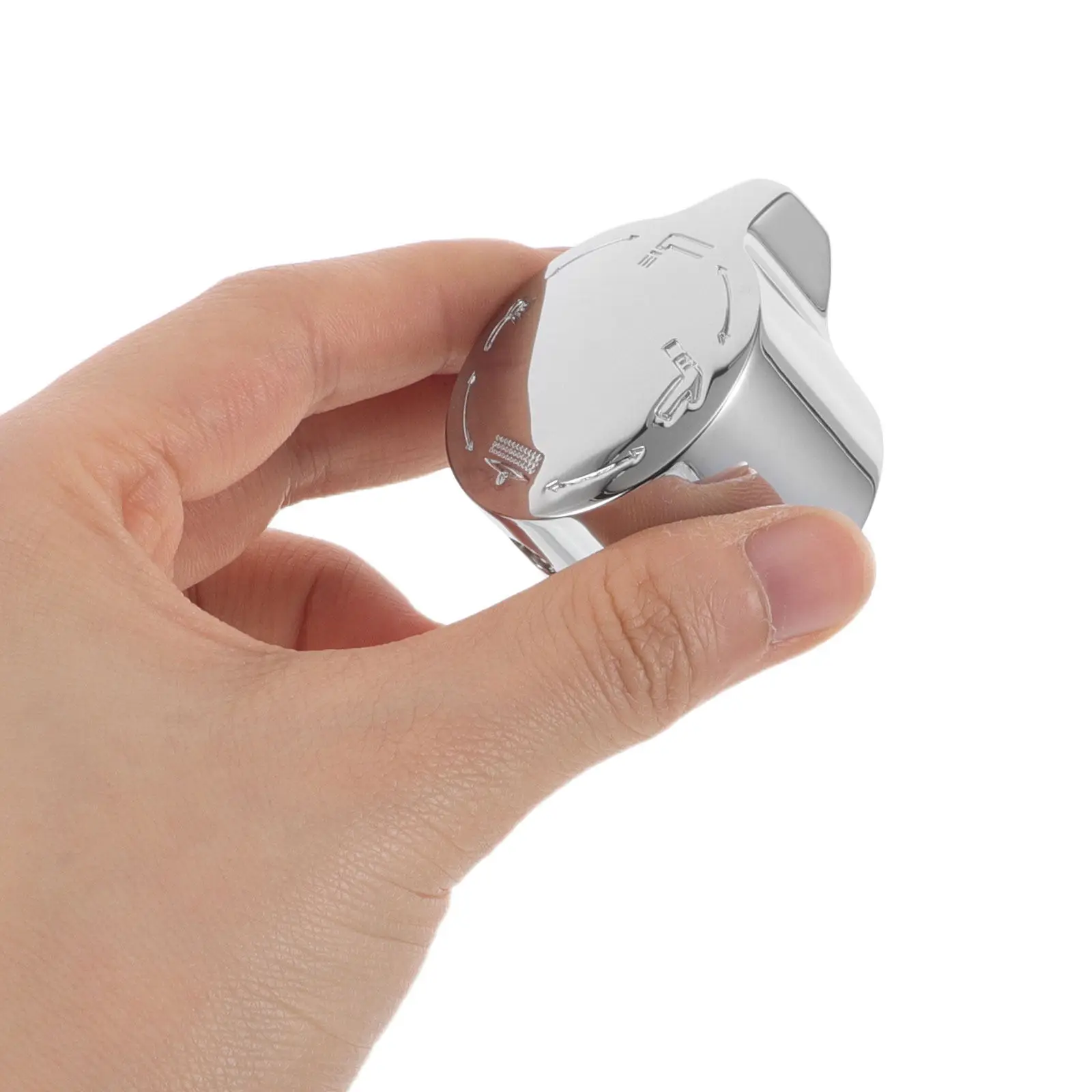 

2Pcs Shower Diverter Knob Anti-Corrosion Metal Four Speed Selector Switch for Shower Flow Control Replacement Valve Handle