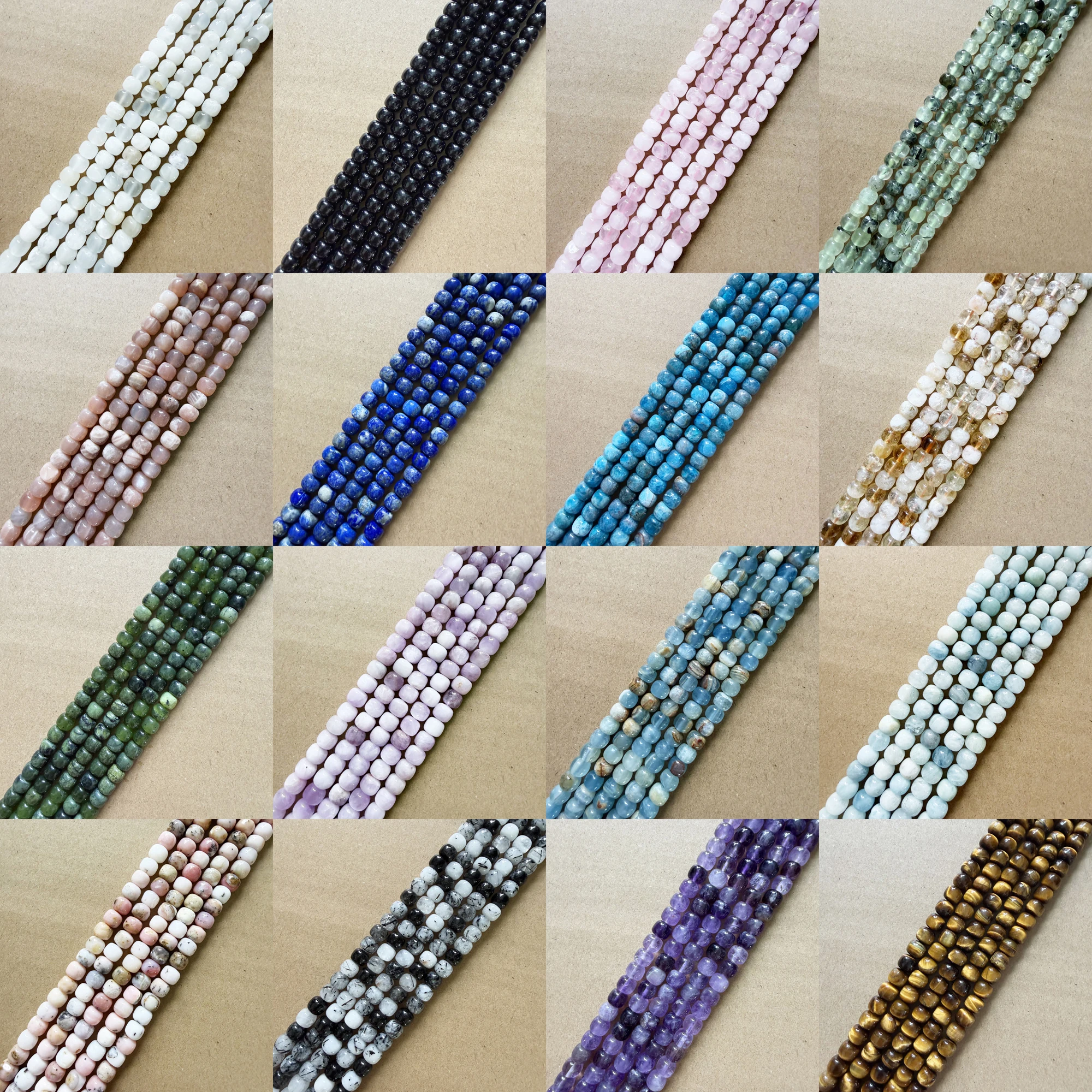 Jewelry Making With Beads - Perles en pierre semi-précieuse naturelle, forme