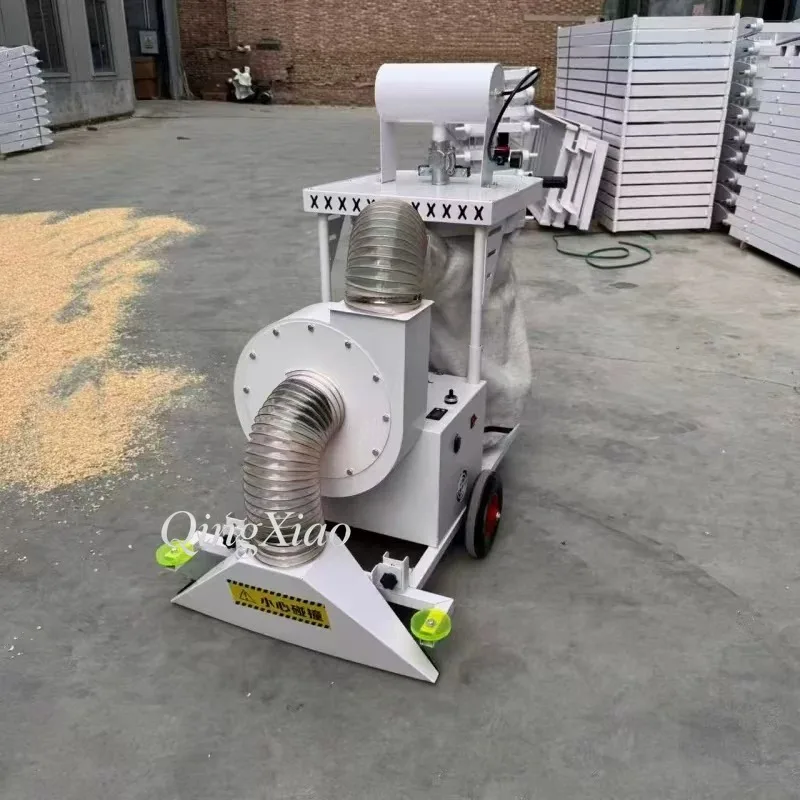 Mobile Industrial Vacuum Cleaner Trolley, Large‑Suction Pulse Self‑Cleaning Dust Collector for Workshop Warehouse Rechargeable