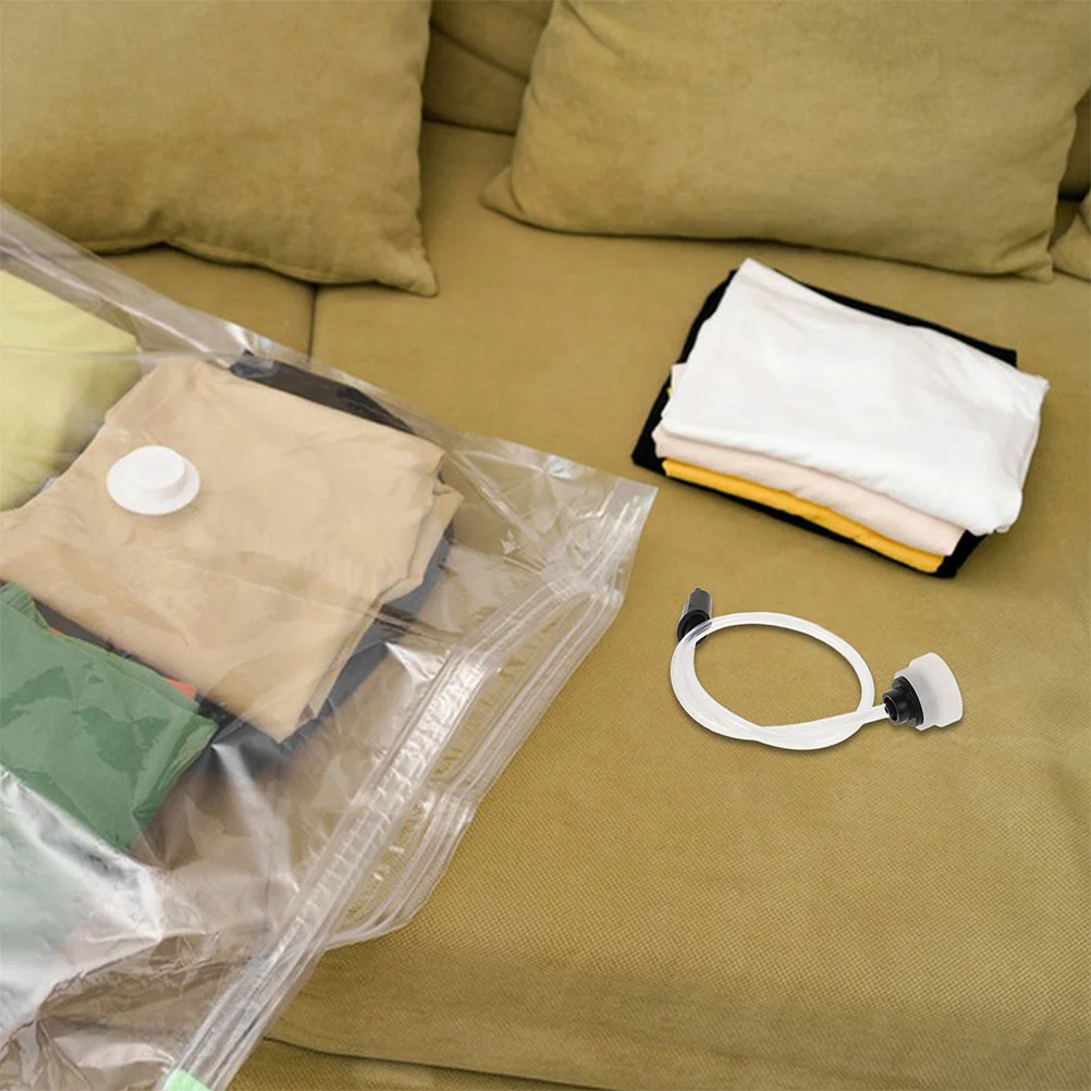 Vacuum Packaging Hose Sealer for Food Accessory Compatible with Foodsaver Catheter Transparent
