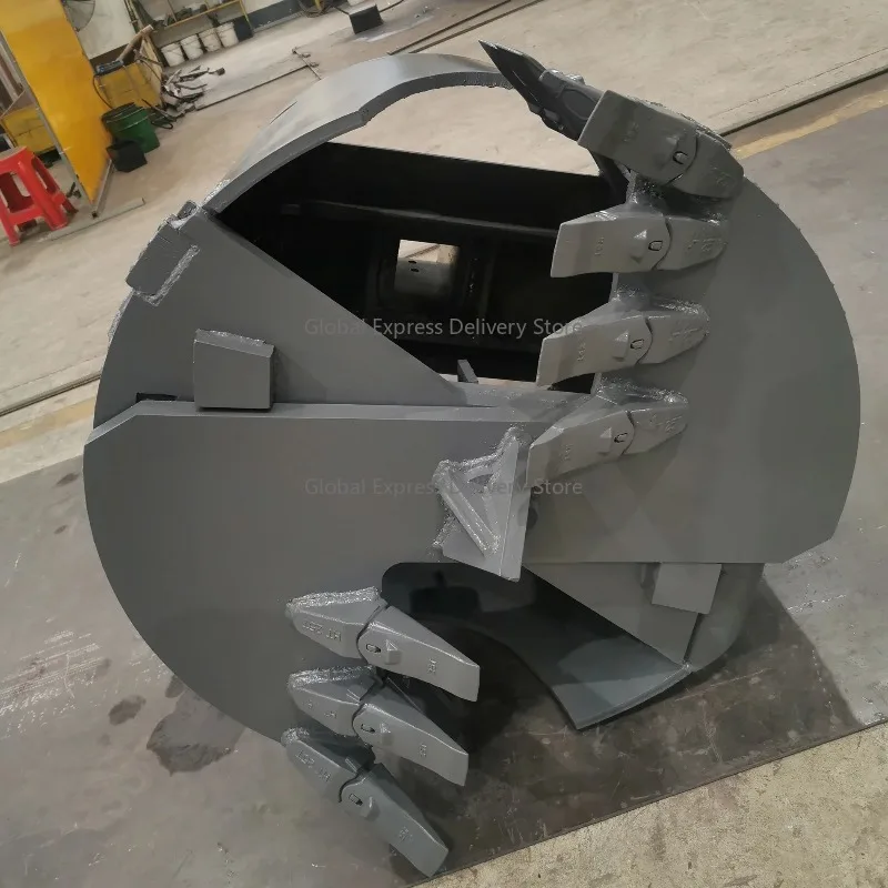 High Strength Kelly Drilling Type Piling Bucket, Construction Building Tools, 2021