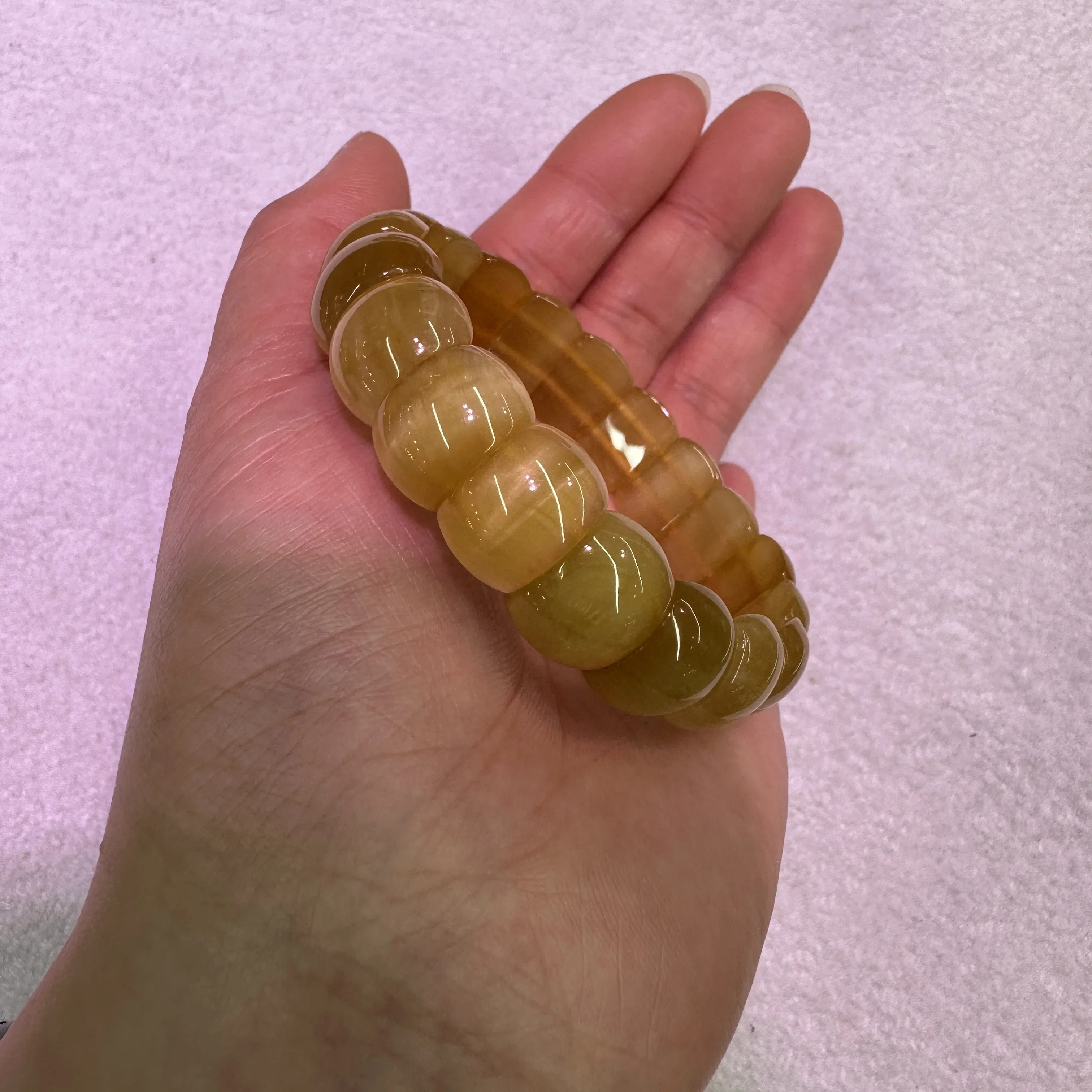 

Genuine Natural Yellow Tiger Eye Cat Eye Effect Bead Bracelet Gemstone Bangle Gemstone Jewelry for Woman for Man Wholesale !