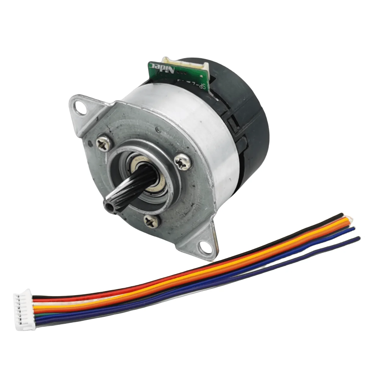 محرك سيرفو بدون فرش 12-24 فولت مع محرك مدمج، تشغيل 24 ساعة، جهاز تشفير سلك 100 وات، تنظيم سرعة PWM #1