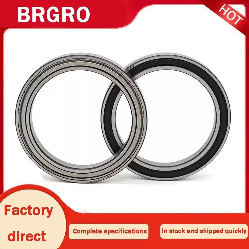 BRGRO 6911 6912 6913 6914 6915 Zz 2Rs Thin Wall Deep Groove Ball Bearings