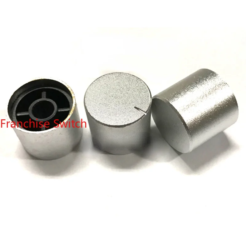 High Quality Potentiometer Cap Switch Knob 19*16MM Floral Axis Hole Frosted Straight Aluminum Knob.