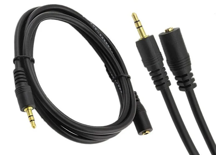 New For 1.5m 3m 5m Audio Extension Cable 3.5mm Male to Female Mobile Phone Computer Headphone Extension Cable