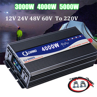 3000W/4000W/5000W Pure Sine Wave inverter DC 12V 24V 48V To AC 220V Converters  50HZ 60HZ Solar Power Inverter