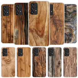 Wood Wooden Pattern Phone Case For Samsung Galaxy A17 A37 A57 A16 A26 A36 A56 A15 A25 A35 A55 A14 A24 A34 A54 A13 A23 A33 A53 Ga
