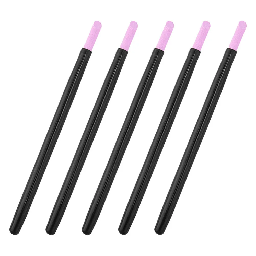 

5Pcs Professional Nail Repair Pen Ergonomic Grinding Tool for Smooth Nails Cuticle Cleaning and Polish Maintenance Ideal Nail