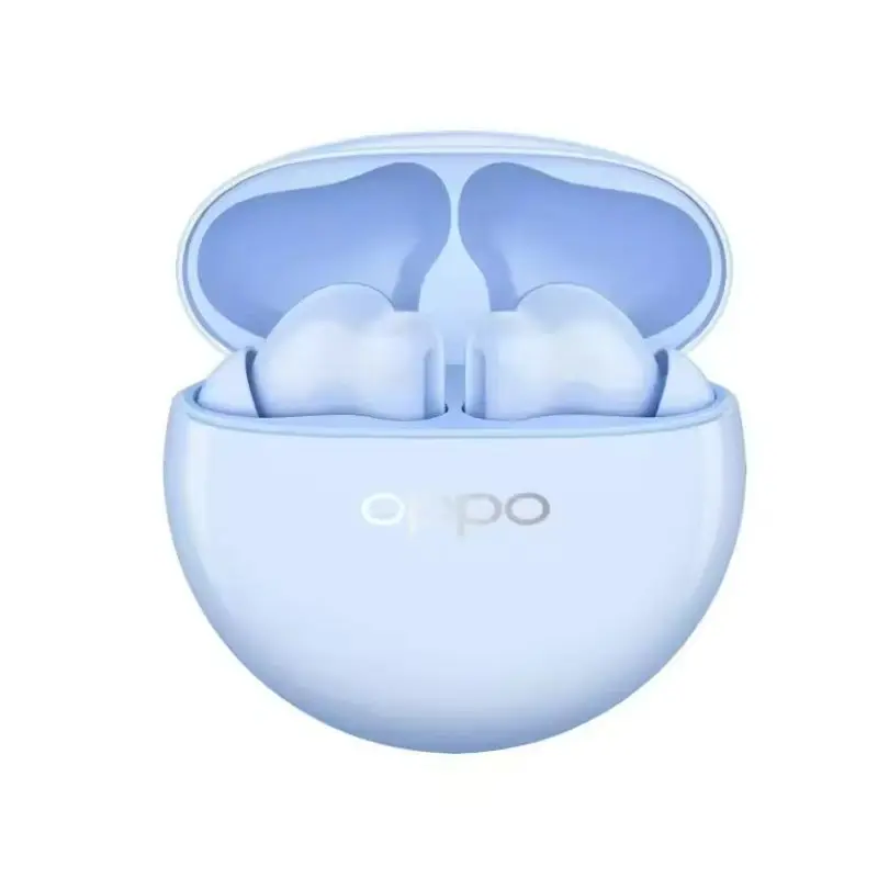 سماعات أذن لاسلكية أصلية من Oppo Enco Air3i - حافظة مفتوحة وعمر بطارية طويل مريح للارتداء