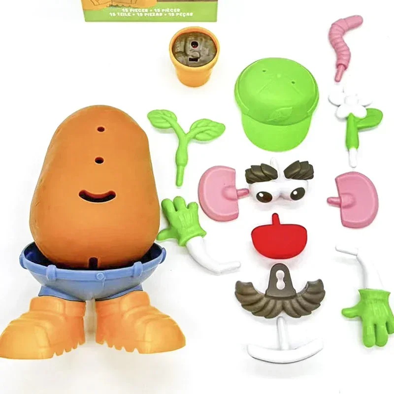 Hasbro Toy Story Mr Potato Head Figure Classic Puzzle Can Be Assembled Transform Desktop Model Ornaments Children Birthday Gifts