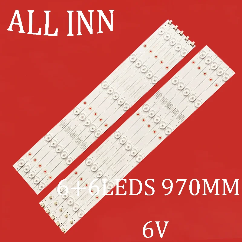 

LED backlight Strip For 5D502 5D503 5D505 LD49-D15FHB XZ49D12L XZ49D12R-ZC14F-01 XZ49D12L-ZC14F-01 AKAI LEA-49K40M