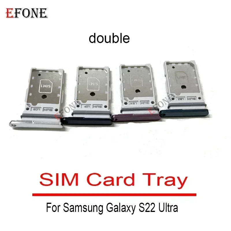 لسامسونج غالاكسي S21 FE زائد S22 زائد الترا سيم بطاقة صينية فتحة حامل مأخذ توصيل محول إصلاح أجزاء #6