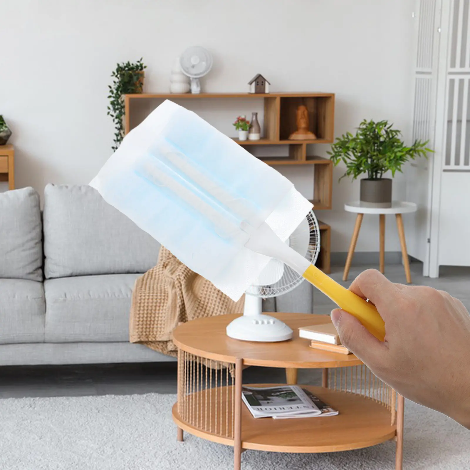 13Pcs Disposable Electrostatic Duster Refills Versatile Hand Duster for Home Office Car Cleaning Flat Surfaces Blind Desk