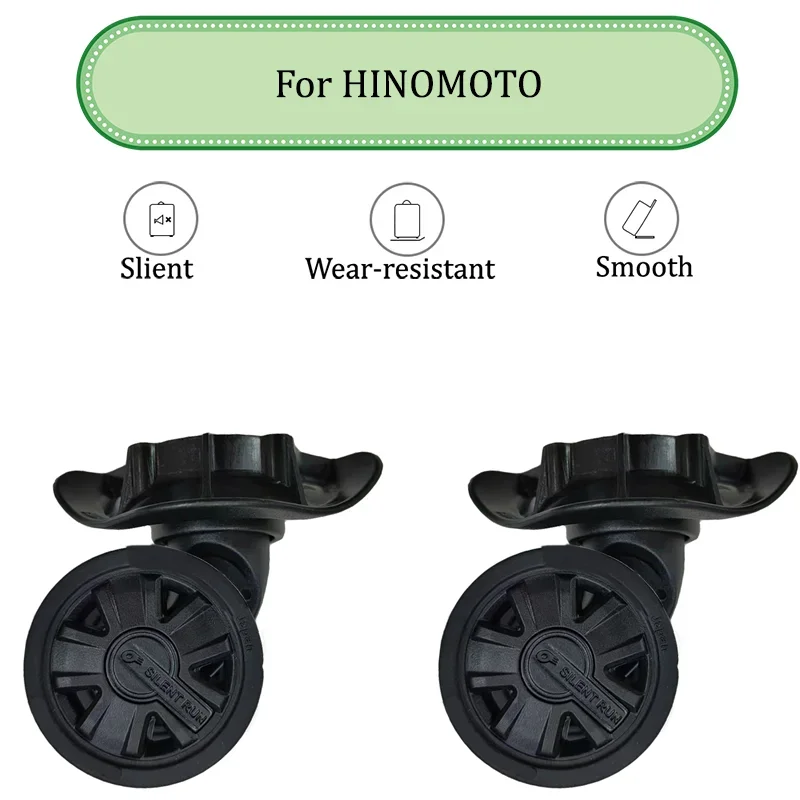 

For HINOMOTO HLW Repair Practical Accessories Rotating Silent Wheels 360° and Luggage Universal Dual Wheels