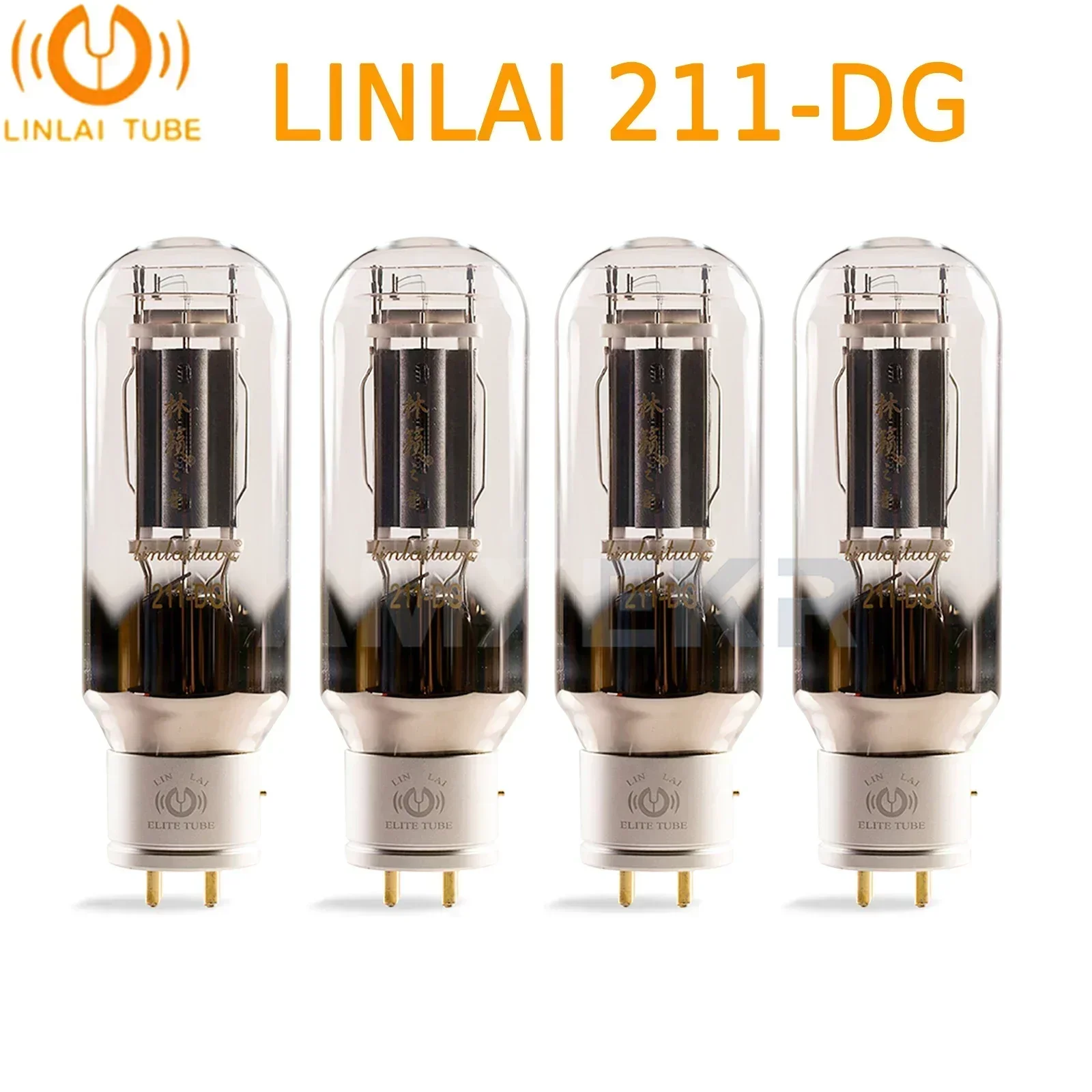 مجموعة مضخم صوت لأنبوب تفريغ إلكتروني LINLAI ، 211-DG ، 211DG ، HIFI ، استبدال صمام ، way WE211 T ، DIY Match Quad