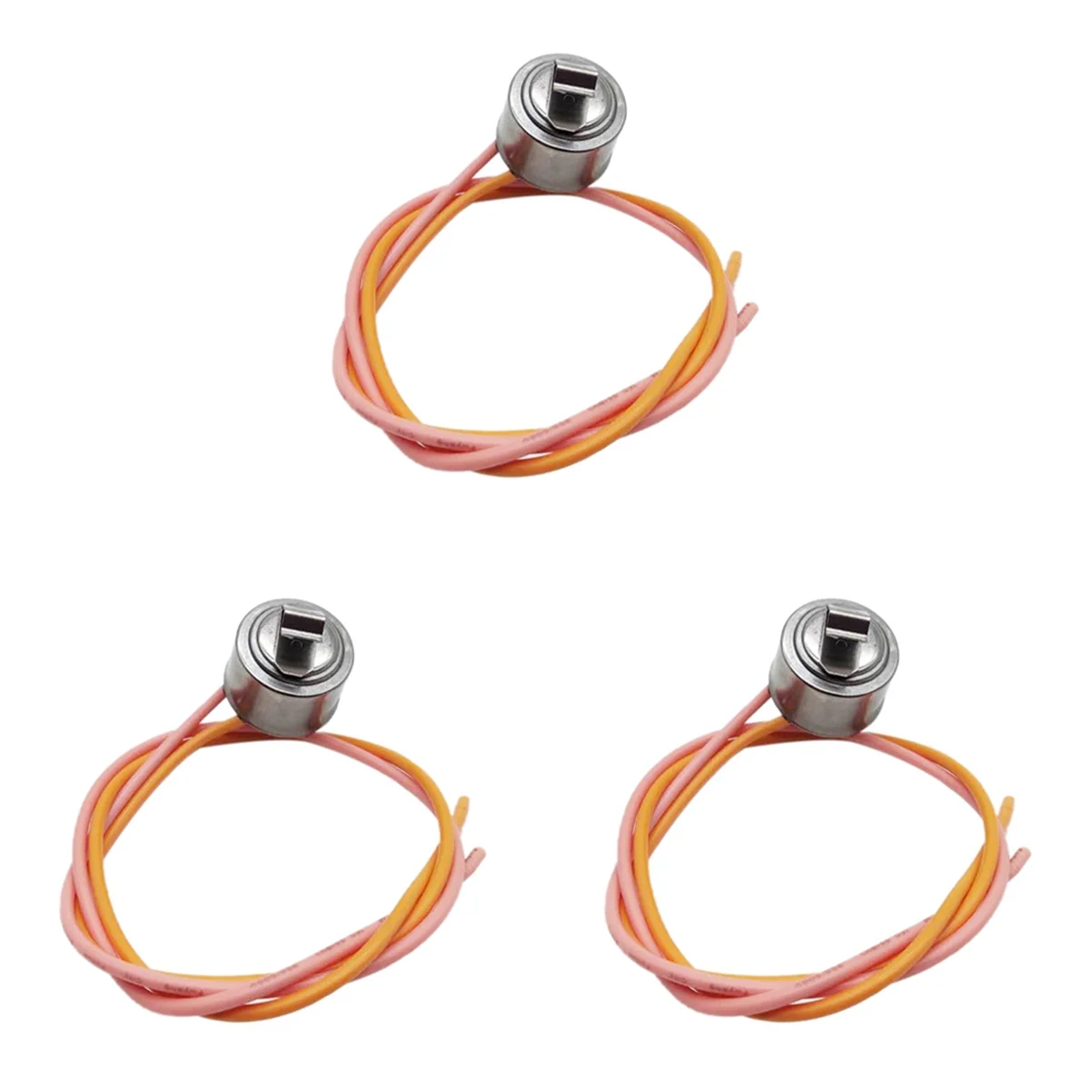 N21R 3 Pack WR50X10068 Defrost Thermostat AP3884317 Fits for GE Hotpoint Refrigerator Freezer