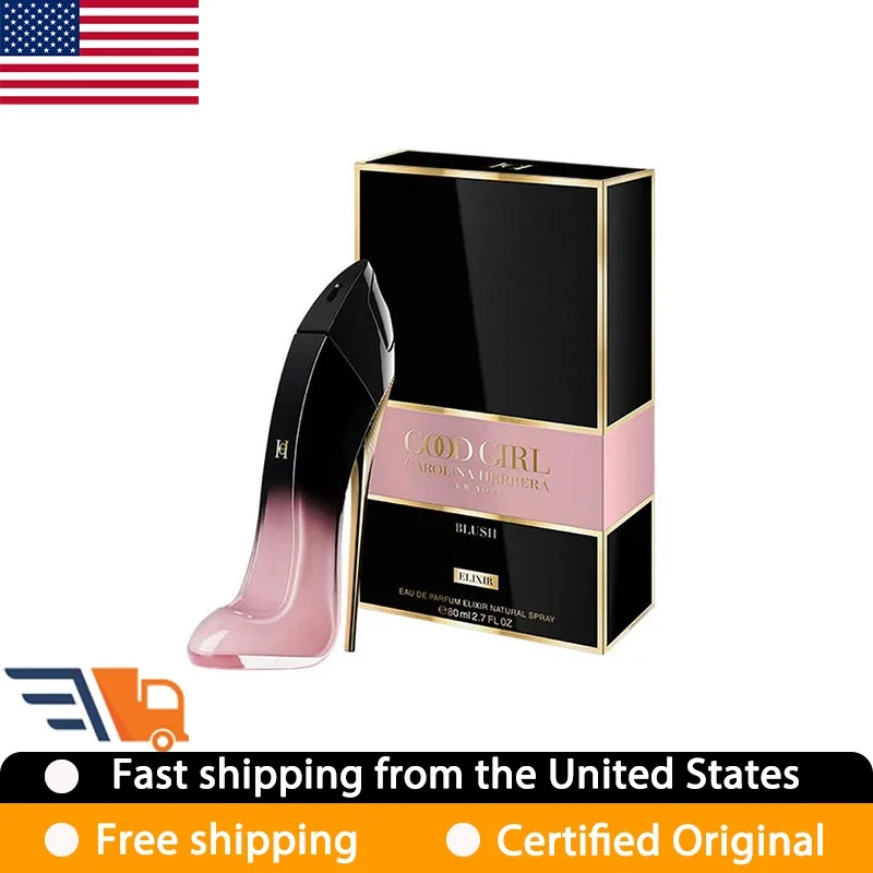 Carolina Herrera Good Girl Blush Elixir Eau de Parfum Spray 2.7 Oz Original Perfumes Lasting Floral Perfume Pheromones Cologne
