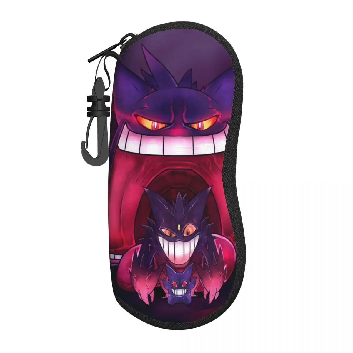 

Cute Pokemoned Characters Cartoon Glasses Case Lightweight Zipper Glasses Storage Box Ins Style Eyeglasses Box