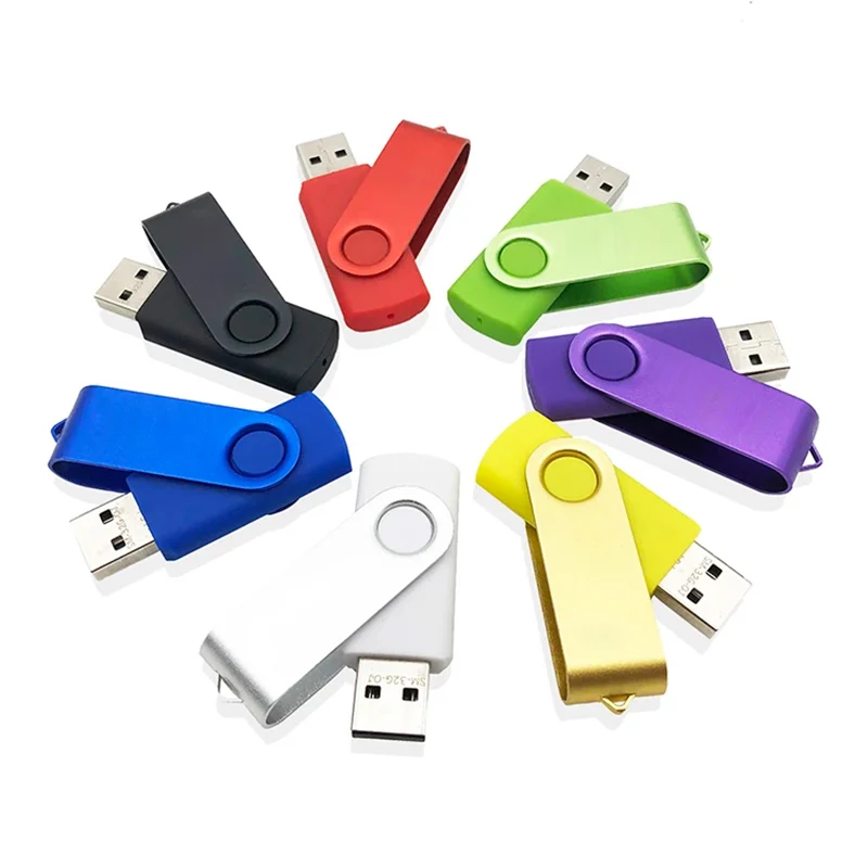 Metal USB Flash Drive USB 2.0 Pen Drive 8GB 16GB 32GB 64GB 128GB Memory Stick High Speed U Disk 256GB 512GB Portable Flash Drive