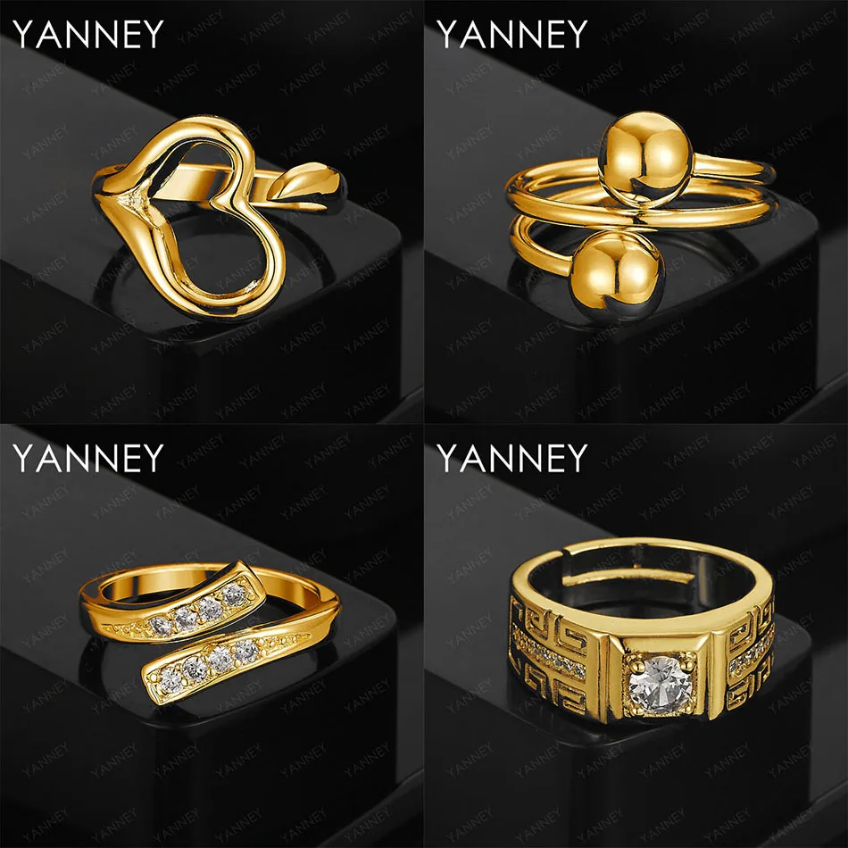 

Модное кольцо из стерлингового серебра 925 пробы, золото 18 карат, открытое нежное кольцо в форме сердца с круглым бисером, женские ювелирные изделия, подарок, аксессуары для вечеринок