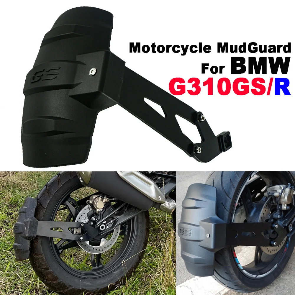 

For BMW G310GS Motorcycle Mudguard G310 G 310 R/GS G310R 2017-2024 Rear Fender Splash Guard Tire Hugger Mud Cover Accessories