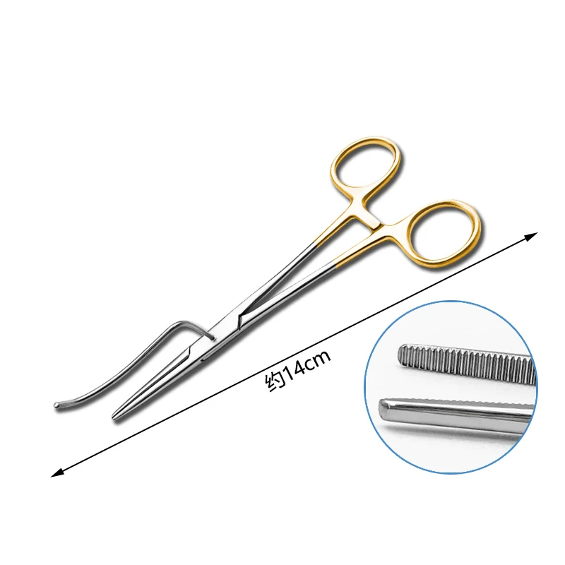 Instrument zwierzęcy fiksacja podwiązanie kleszcze medyczne zestaw szczypiec sterylizacyjnych kleszcze tkankowe zwijacz jajnika macicy