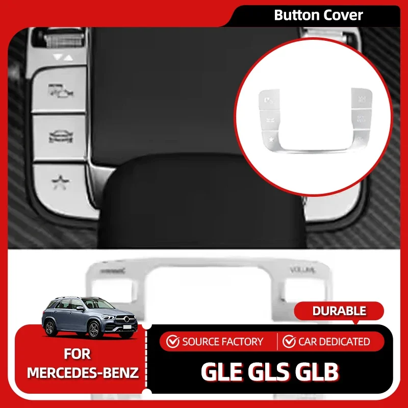 

Лидер продаж, молдинги для Mercedes Benz GLE GLS GLB A B Class W177 W247 W167, кнопки переключателя мультимедийной мыши на центральной консоли автомобиля