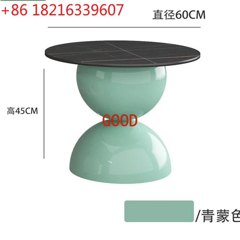 

Gold Coffee Nordic Side Table Living Room Hallway Makeup Table Desk Dining Accent Floor Stolik Kawowy Living Room Furniture