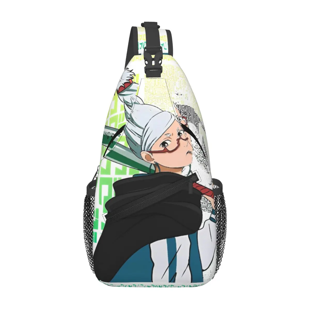 

Dandadan Seiko Ayase Crossbody Sling Bag Cool Chest Bag Japanese Anime Manga Shoulder Backpack Daypack Hiking Outdoor Biking Bag