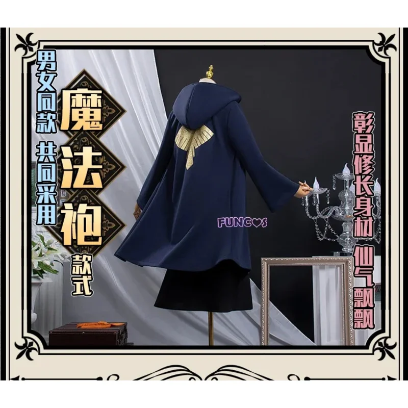 Anime Mashle Magic and Muscles Cosplay Costume parrucca Mash Lance Lemon Dot Finn Rayne Magic Academy uniforme Blue Robe parrucca camicia cravatta