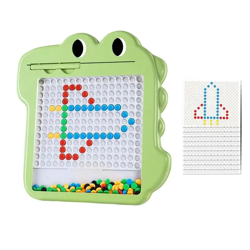 

Magnetic Pen Drawing Board Crocodile Design Learning Doodle Board Toddler Travel Games Magnet Toys For Kids Magnetic Learning