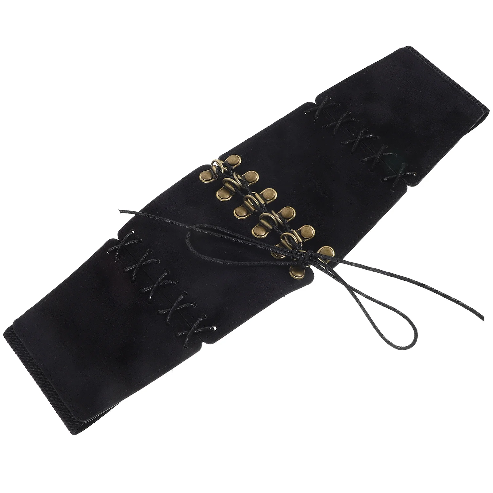 حزام خصر عريض مرن للنساء، حزام لف قابل للتمدد، عقدة من جلد الغزال الناعم، حزام خصر أنيق لملابس المعطف #2