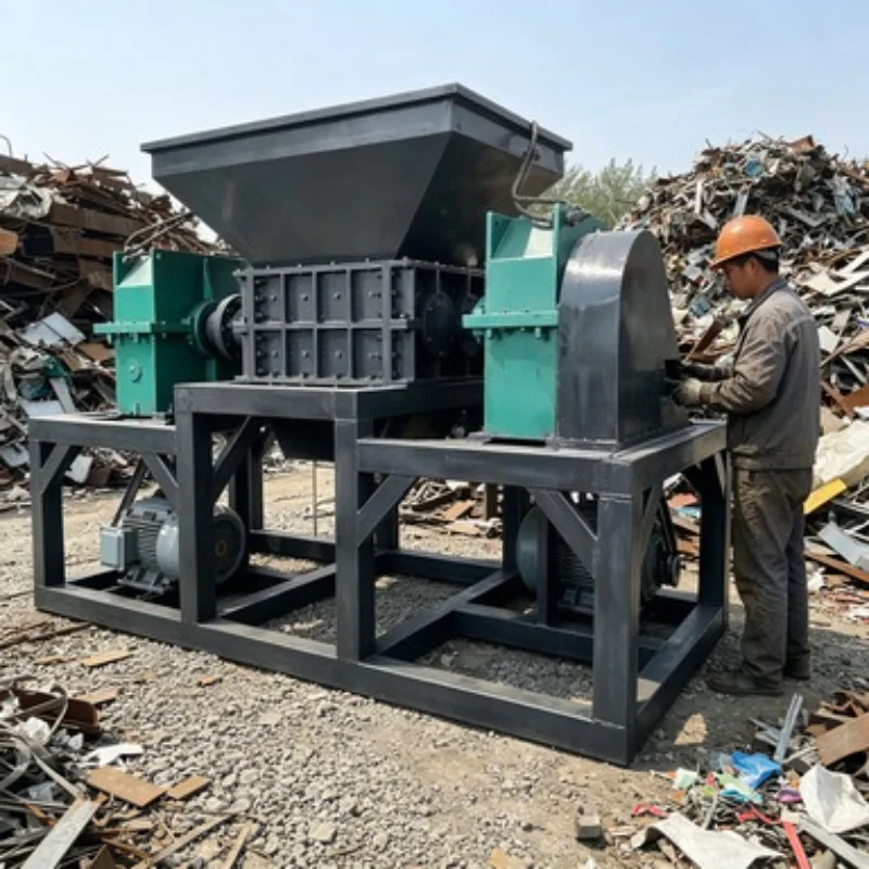 Heavy Duty Mobile Wood Shredder For Tree Branch Crushing