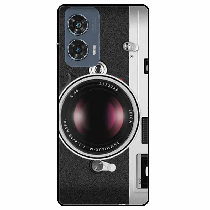 For Moto Edge 50 Fusion Case Silicone Fashion Printed TPU Soft Back Covers For Motorola Moto Edge 50 Fusion Cases 50fusion Bags