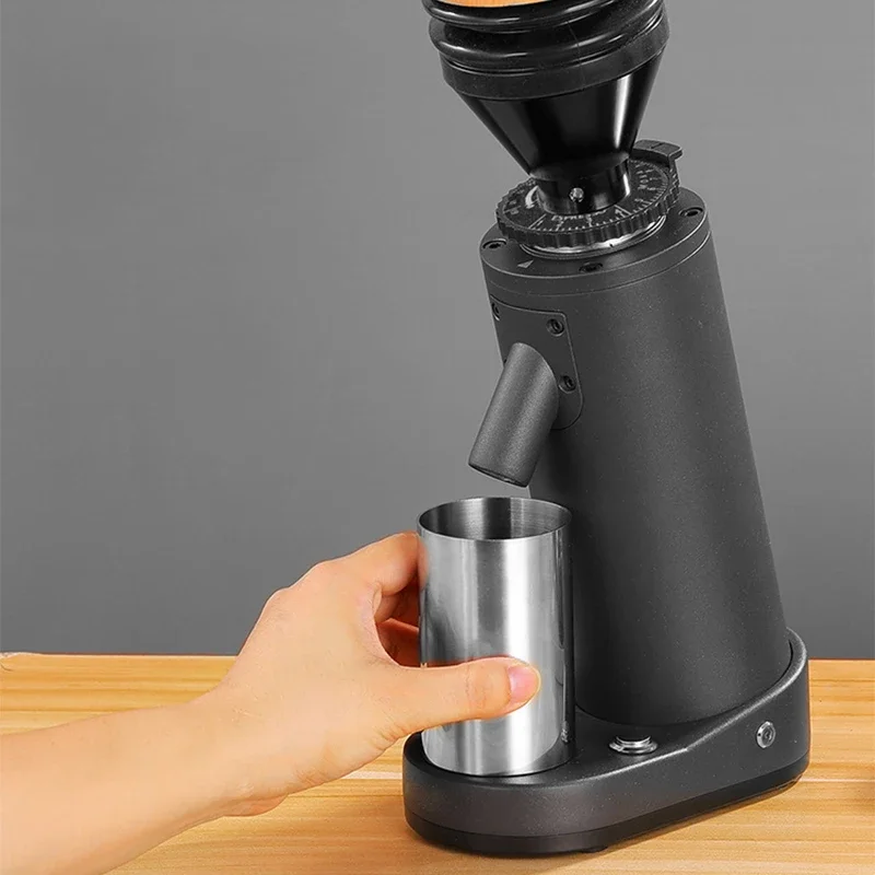 مطحنة حبوب البن الكهربائية 250 واط مطحنة سطح المكتب الصغيرة 40 مللي متر معالجة حبوب البن المحمولة صنع مسحوق القهوة