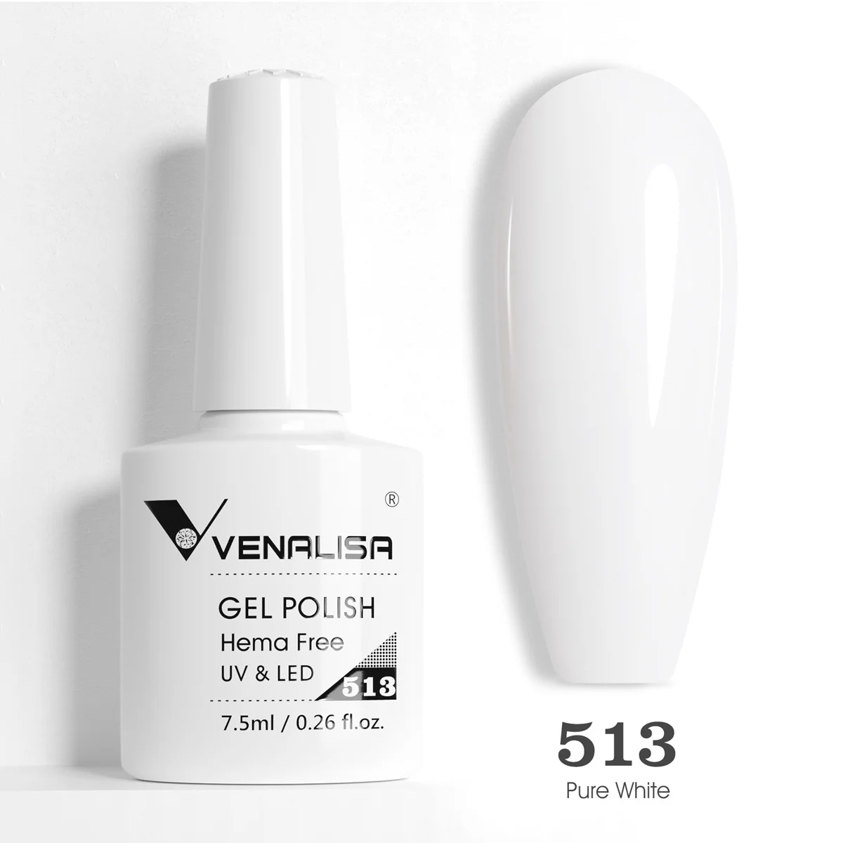Venalisa 7,5ml HEMA-freier Nude Pink Nagelgel-Lack UV LED Maniküre Jelly Gel Nagellack zum Ablösen für perfektes Nagelfinish – Detail 18