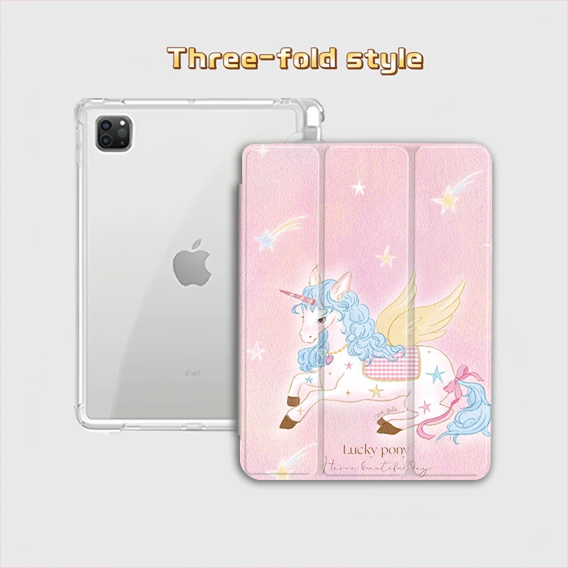 

Lucky pony TABLET CASE FOR iPad pro 10/11-Inch 2020/6th/7th /8th /Air 3rd/Air 4th/9th gen/Air 5th Gen 2022/Air11