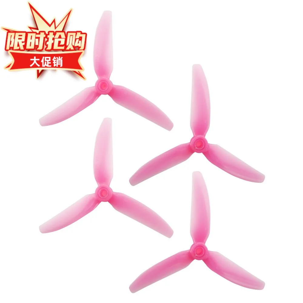 HQ 5043 5 Inch 3-Blade Freestyle Propeller 3.8g 5mm Shaft for FPV Drone CW CCW