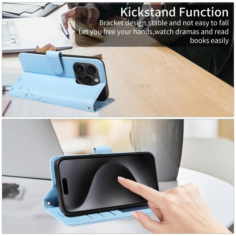 Anti roubo escova cordão carteira de couro cartão caso telefone para iphone 17 ar 16e 16 15 14 plus 13 12 11 pro max luxo flip caso