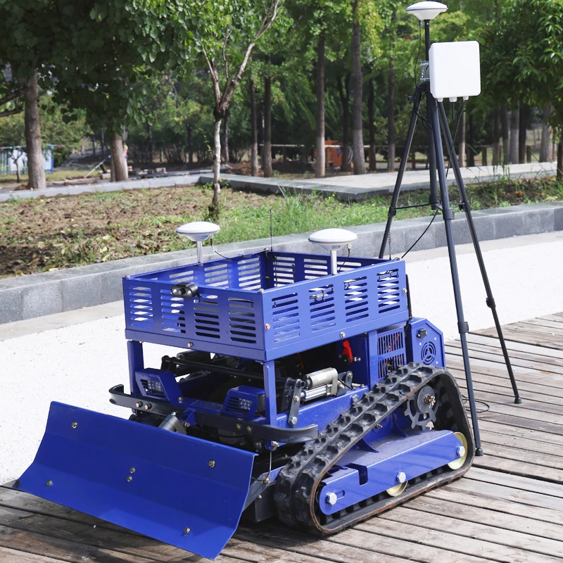 Customized Agricultural Machinery Intelligent Upgraded Remote Control Grass Cutting Lawnmower Lawn Mower with gps