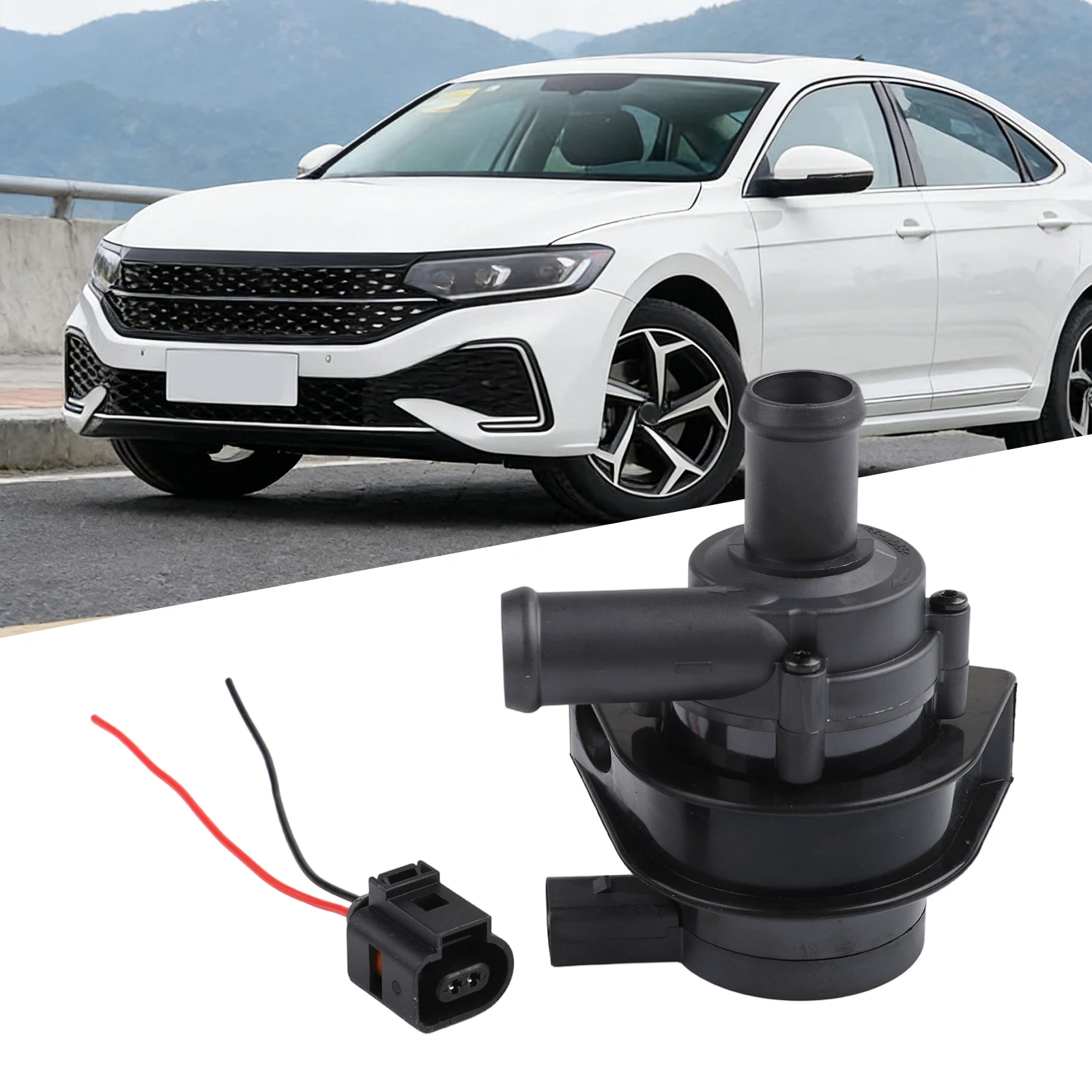 

1K0965561J 1 Set Car Cooling Water Pump Auto Additional Auxiliary For Jetta CC For Passat Engine Parts