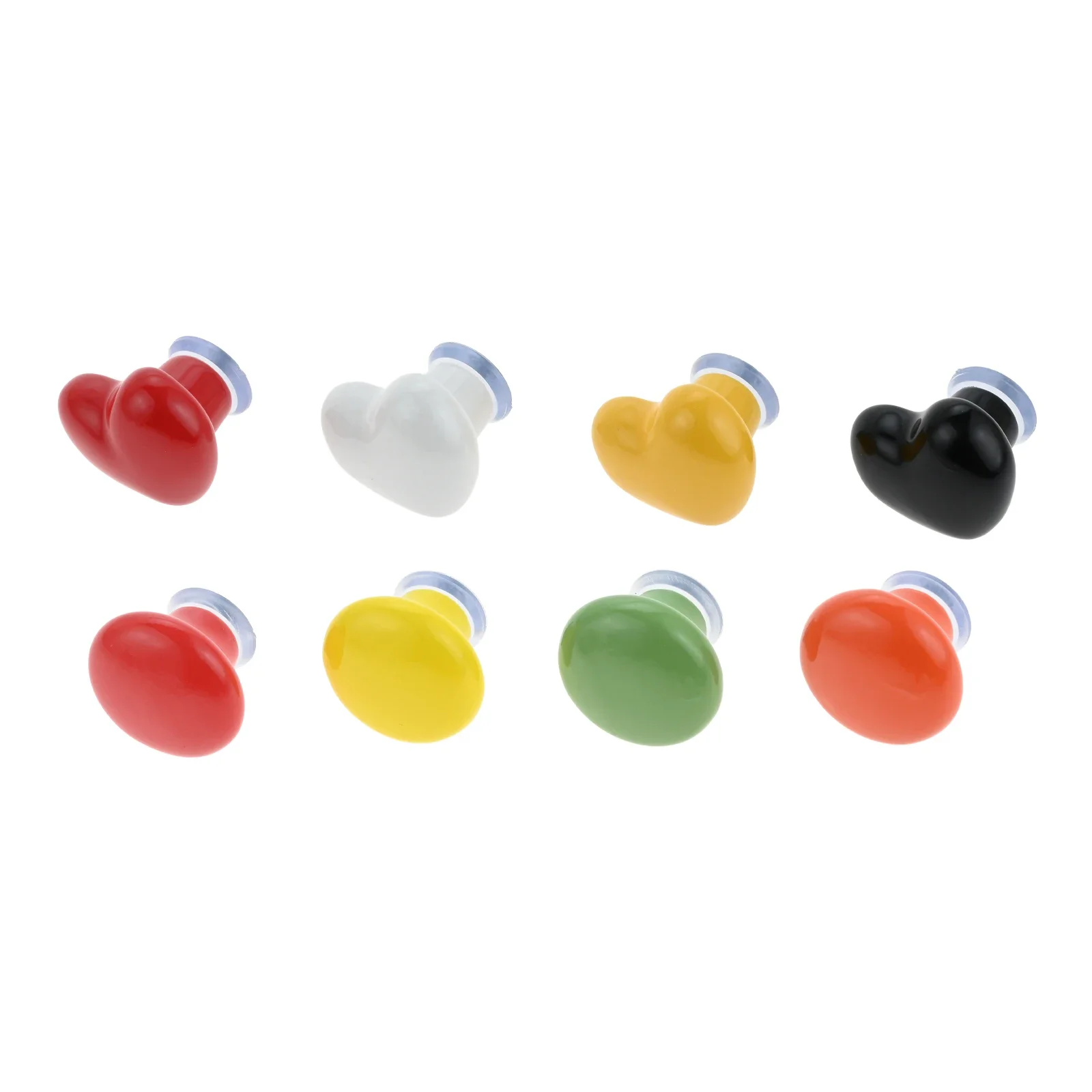 Bathroom Toilet Tank Flush Button Press Button Assistant Presser Handle Assist Tool for Flush Valve Button Round/heart Shape